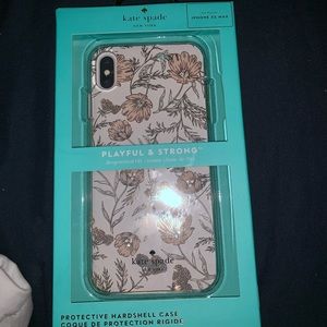 New Kate Spade Hardshell case for IPhone 10 max.